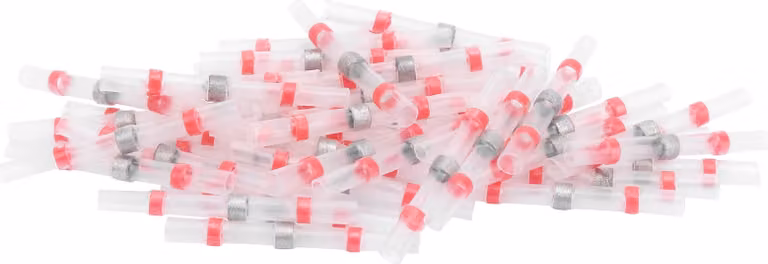 50 connettori a saldare impermeabili SSTS21 con guaina termorestringente