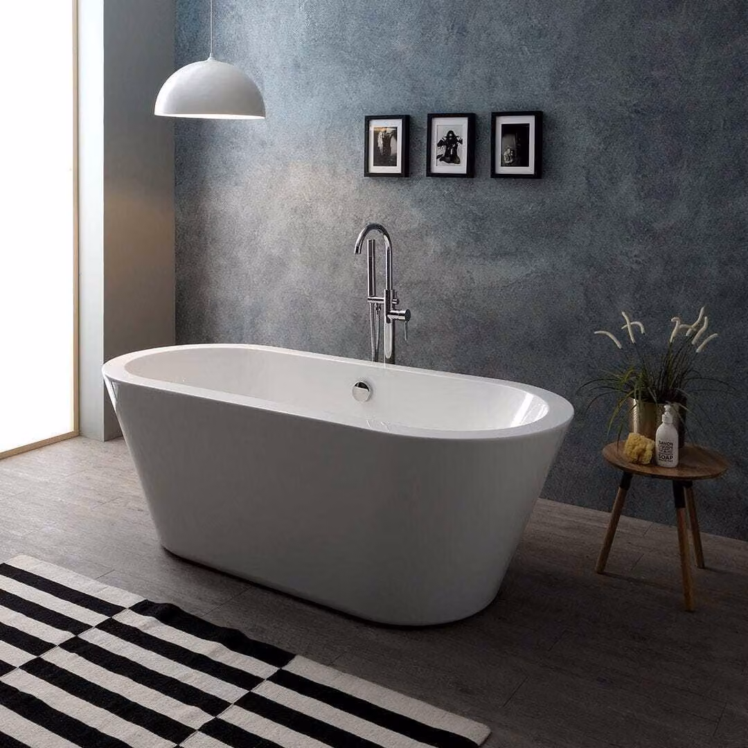 Vasca freestanding in acrilico bianco | Cynderella