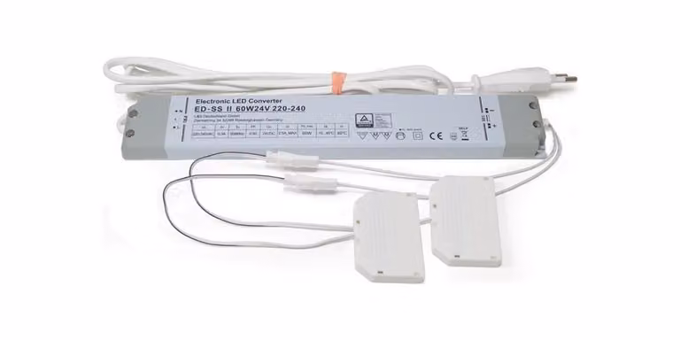 Convertitore LED L&S 230 V 24 V 60 W Distributore 2x6 vie - 2000425