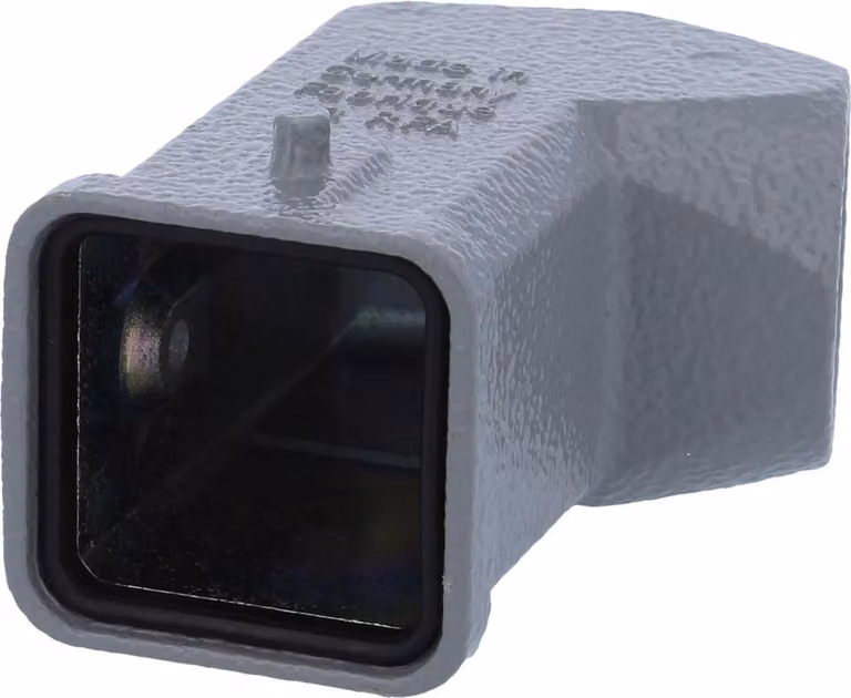 HARTING Han 3A Custodia con guarnizione incollata, 1xM20 uscita cavo laterale, per 1 staffa (nella parte inferiore)