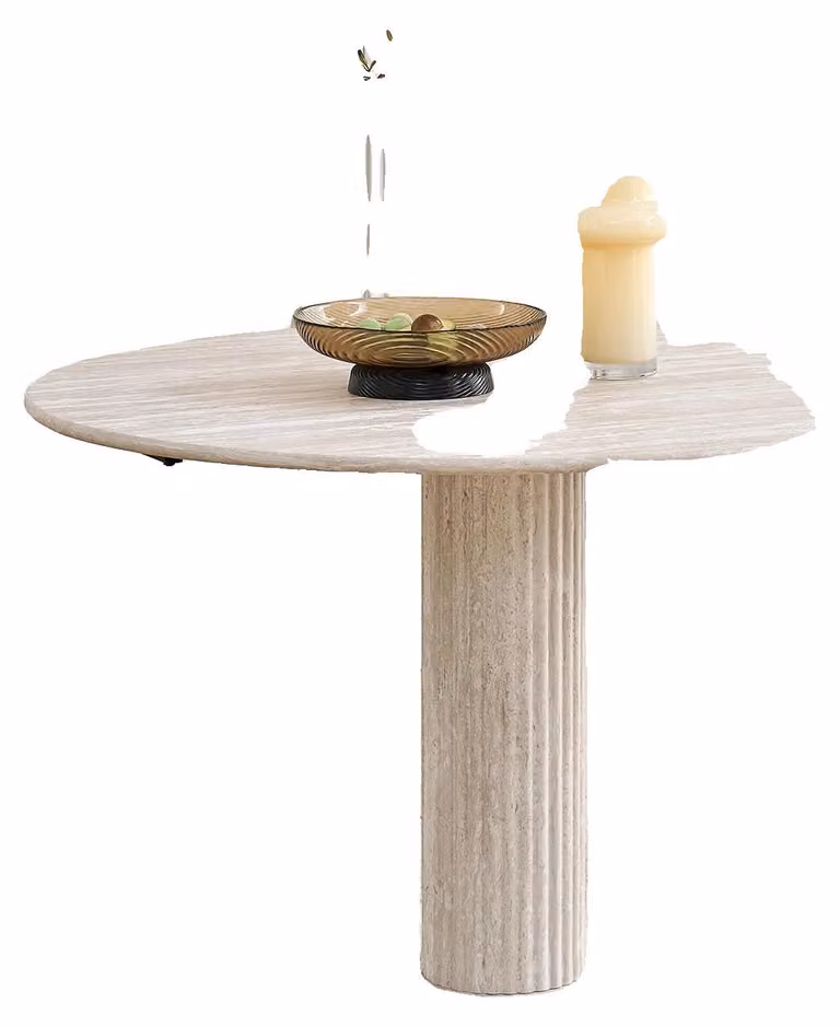 Tavolo da pranzo, design moderno, per 4-6 persone, colore legno grigio