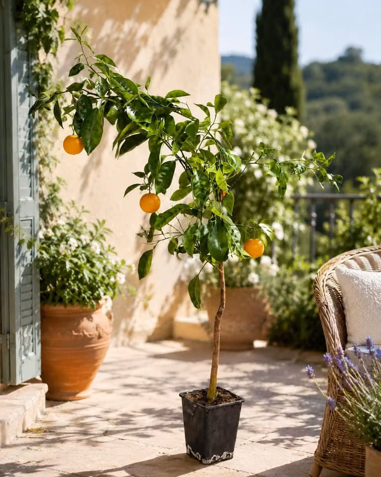Arancio esotico 100-120 cm - Arancio brasiliano (Citrus sinensis) per casa | Arancio Brasiliano, ideale per giardino e balcone