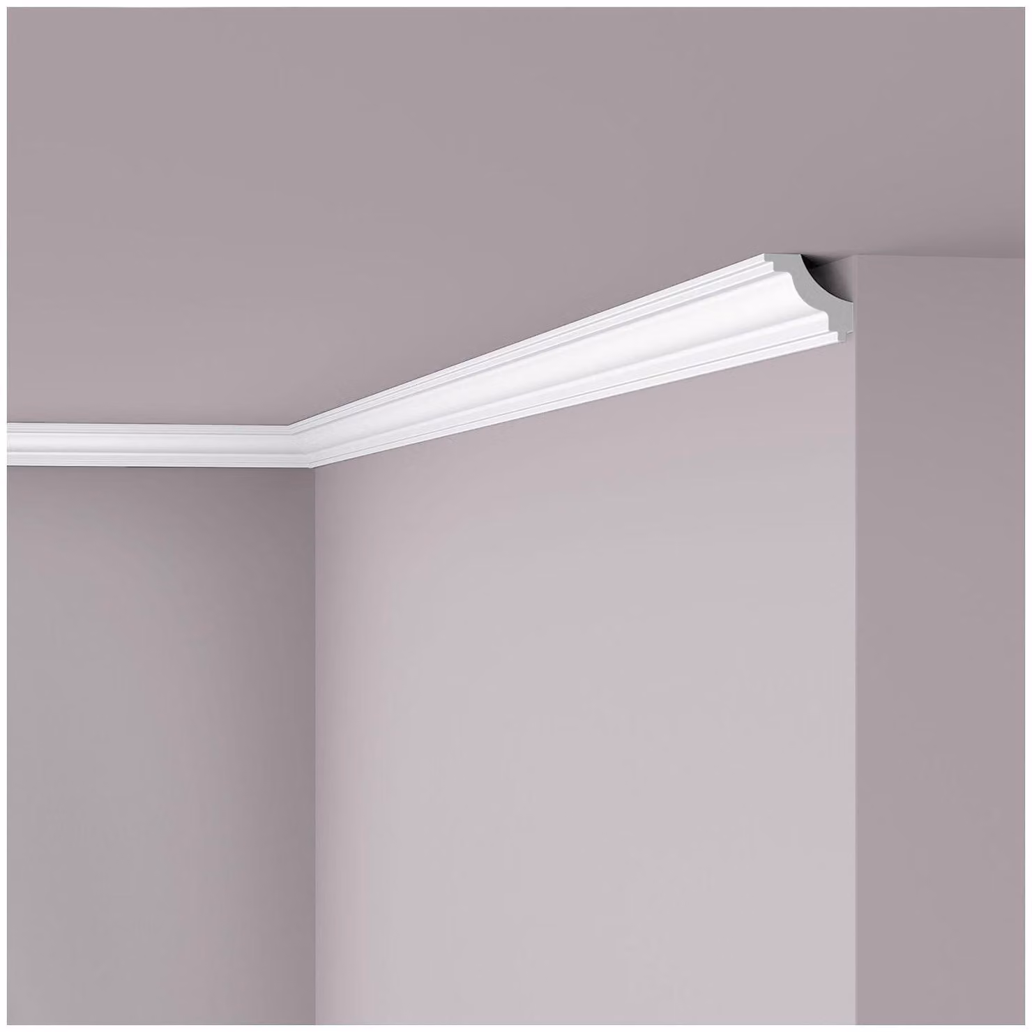 Modanatura per soffitto NMC J NOMASTYL Noel Marquet Modanatura decorativa modanatura decorativa modanatura classica colore bianco 2 m