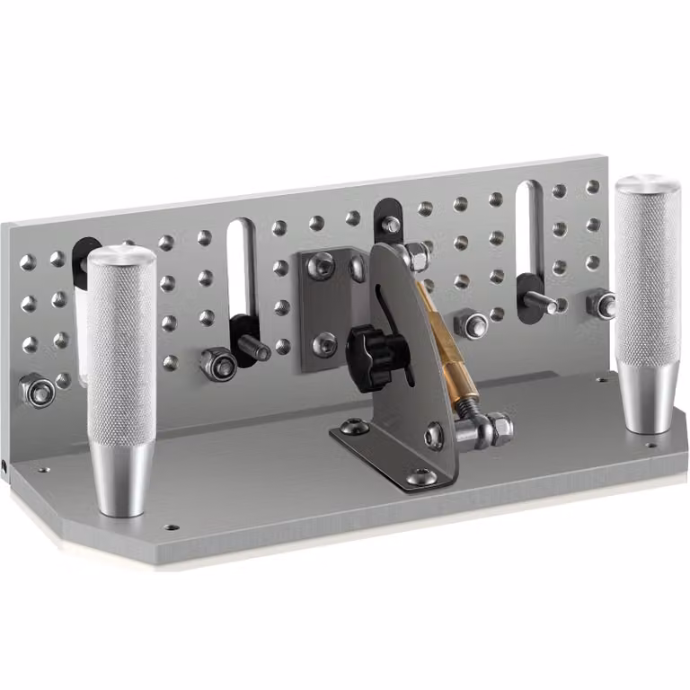 VEVOR dispositivo di affilatura a nastro per coltelli, localizzatore di affilatura lungo 9-4/5\'\', angolo regolabile 85°~ 115°, dispositivo di affilatura a nastro per coltelli con due maniglie, guida di affilatura angolare per coltelli per smerigliatrice