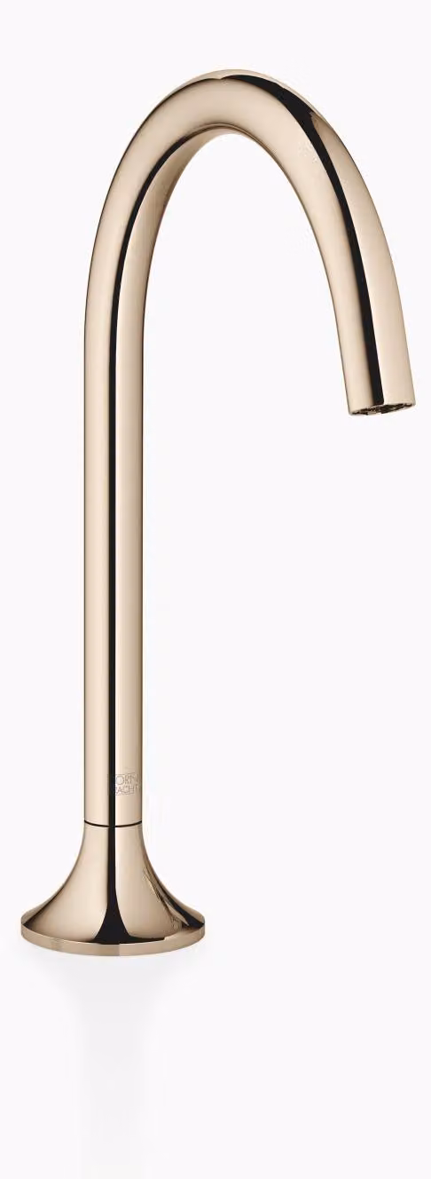 Dornbracht VAIA Bec déverseur pour lavabo sans garniture de vidage, saillie 168 mm, 13716809-47, 13716809-47