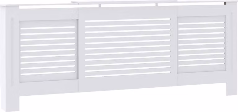 Copertura per Radiatore Bianca in MDF 205 cm