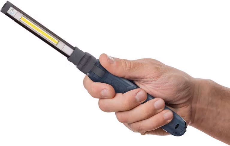 Lampada compatta a batteria Scangrip SLIM Fore Life 100 lumen + 250-500 lumen | 03.6211