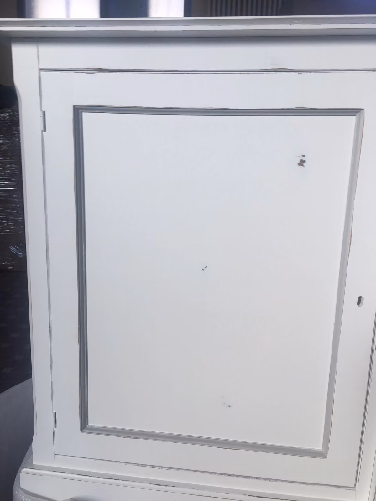 Madia credenza in legno stile shabby chic Mobili 2G colore bianco, grigio o bronzo L: 201 cm, P: 60 cm, H: 113 cm – 2