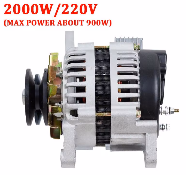Generatore a magnete permanente da 2000W - XL-2000 - Generatore di corrente - 220V - Tensione costante - Bassa velocità di rotazione - Senza spazzole - Energia gratuita - Per uso domestico