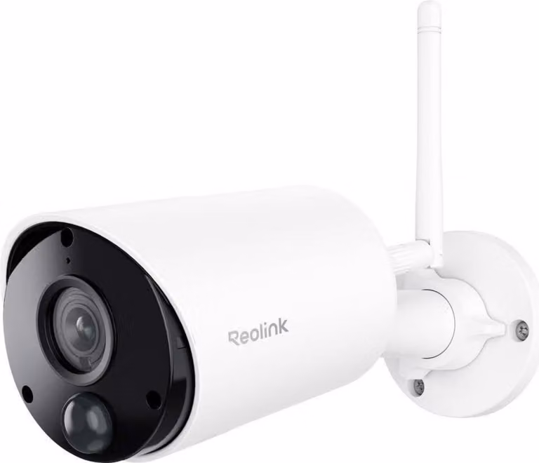Reolink Argus Series B320 - Telecamera di sicurezza a batteria da 3MP per esterni con rilevamento di persone/veicoli e audio bidirezionale