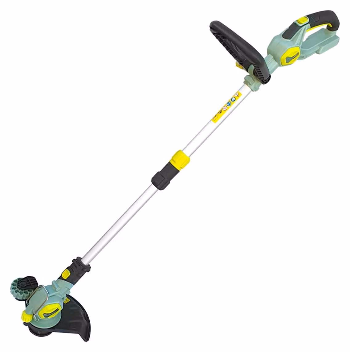 Akku-Bosmaher, manico telescopico 94-120 cm, 20 V, larghezza di taglio 23 cm, senza batteria
