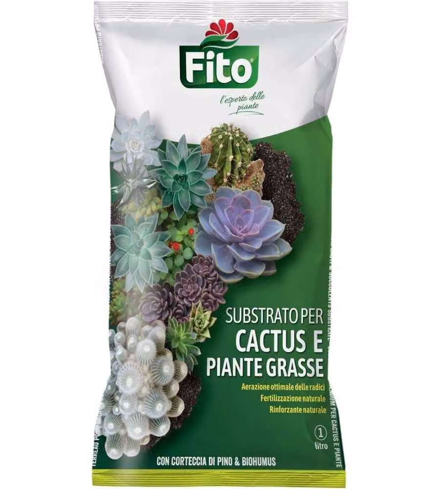 Substrato Cactus E Piante Grasse 1 L