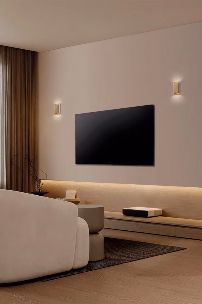 Applique a Parete LED PLAK Rossini Group in Metallo Bianco, Biemissione Up/Down 14W 3000K IP65 – 2