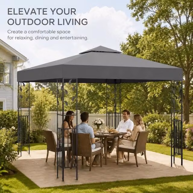 Pavilion 3x3 M Anthracite