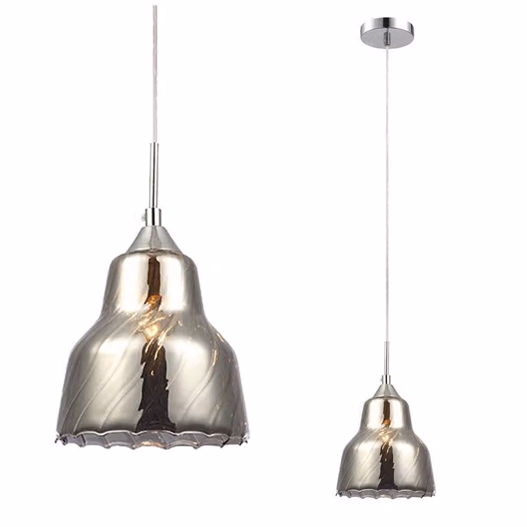 Italux Slizza, lampada a sospensione moderna in cromo MDM2387/1 SG