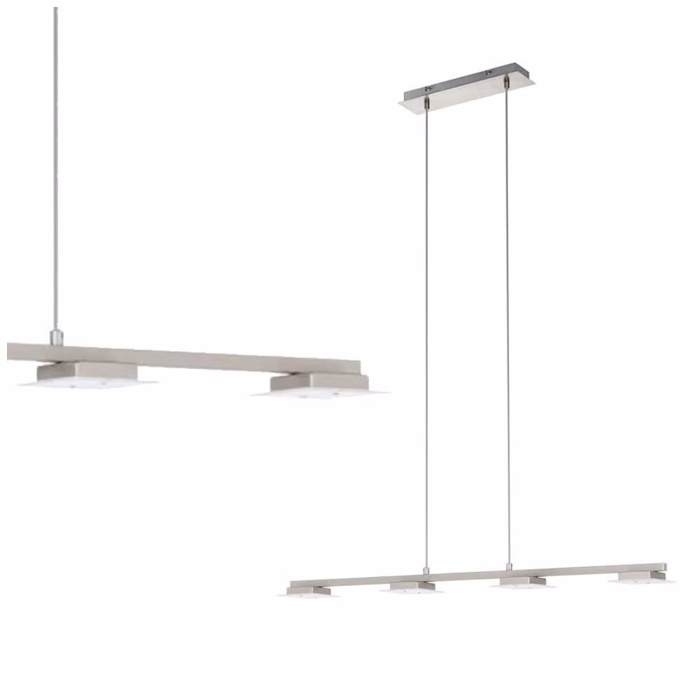 Eglo 97085 Laniena LED a sospensione 4x5,5W nichel satinato