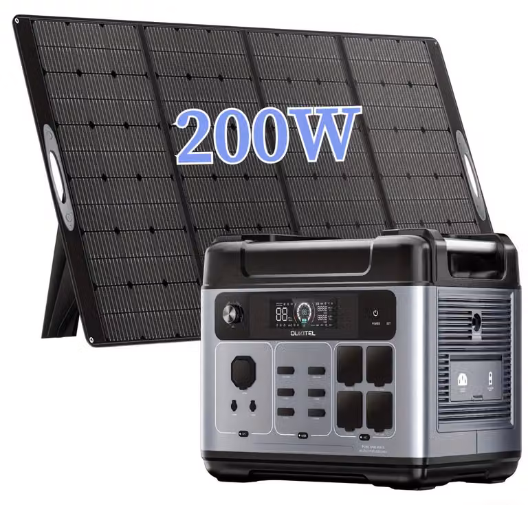 Centralina di energia solare - Generatore solare - Alimentazione di emergenza - Batteria portatile - Alimentazione per campeggio