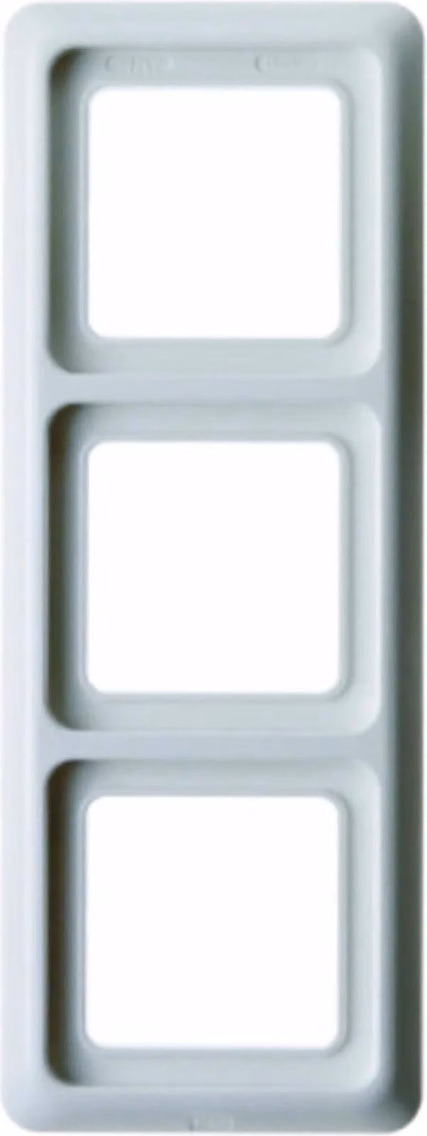 Cornice Berker, tripla, guarnizione, incasso, IP44, bianco polare, lucido, 1 pz.