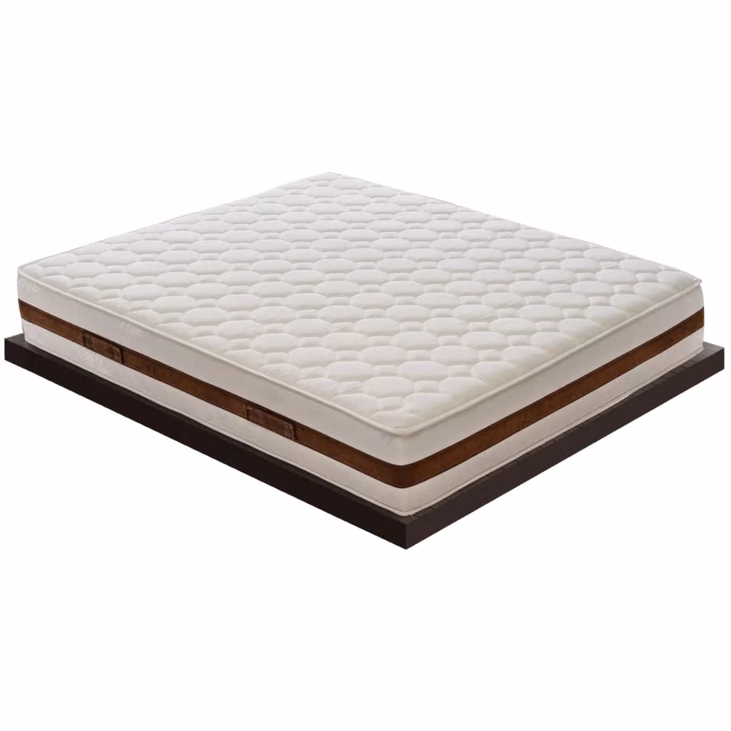 Materasso Singolo Hybrid MaterassieDoghe in Memory Foam Bianco L: 80 cm, P: 200 cm, H: 22 cm – 2