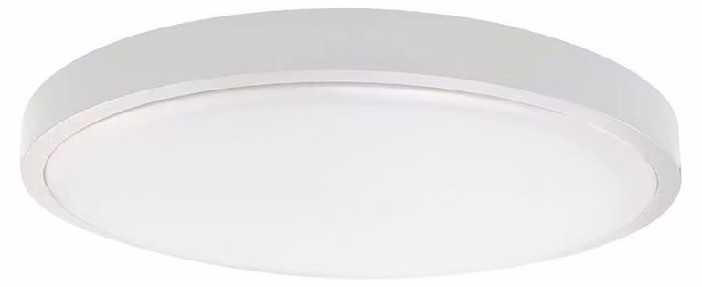 Plafoniera LED rotonda 8618S bianca 18W, luce bianca neutra 1800 lm, plastica, dimensioni: 5,5 x 22,5 x 22,5 cm, IP44, V-TAC