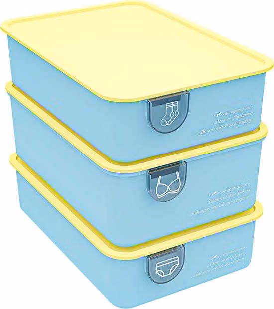Organizer in tessuto, 31,5 x 21,8 x 10,5 cm, abbigliamento, calzini, reggiseni e accessori, elettrodomestici, abbigliamento per neonati
