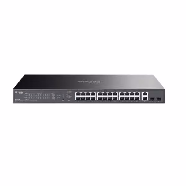 TP-Link ES228GP Switch di Rete Gestito L2 Gigabit Ethernet con Supporto PoE, Nero – 2