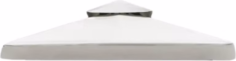 Tetto di ricambio Tavien 3x3 m - Tetto impermeabile a padiglione - Beige - Tenda pop-up per feste - Outdoor & Garden