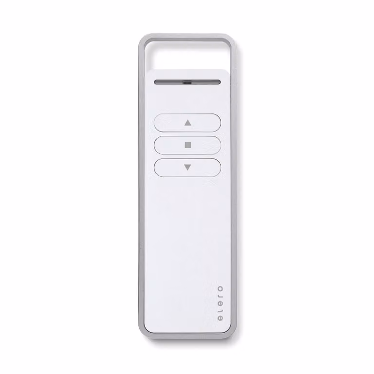 Trasmettitore portatile Elero MonoCom a 1 canale bianco
