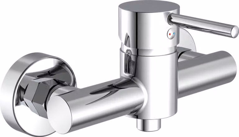 SCHÜTTE Rubinetto doccia ATLANTA, rubinetto bagno, miscelatore doccia a risparmio idrico
