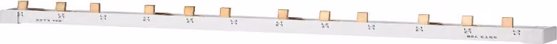 Barra collettrice a spina Siemens a isolamento di sicurezza, 16 mm², a 4 fasi, lunghezza 214 mm, tagliabile 5ST3715