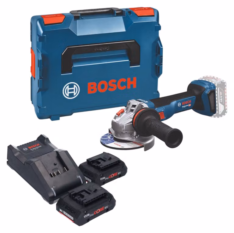 Smerigliatrice angolare a batteria Bosch GWS 18V-11 Professional 18 V 125 mm Brushless + L-Boxx ( 06019N4102 ) - senza batteria, senza caricabatteria
