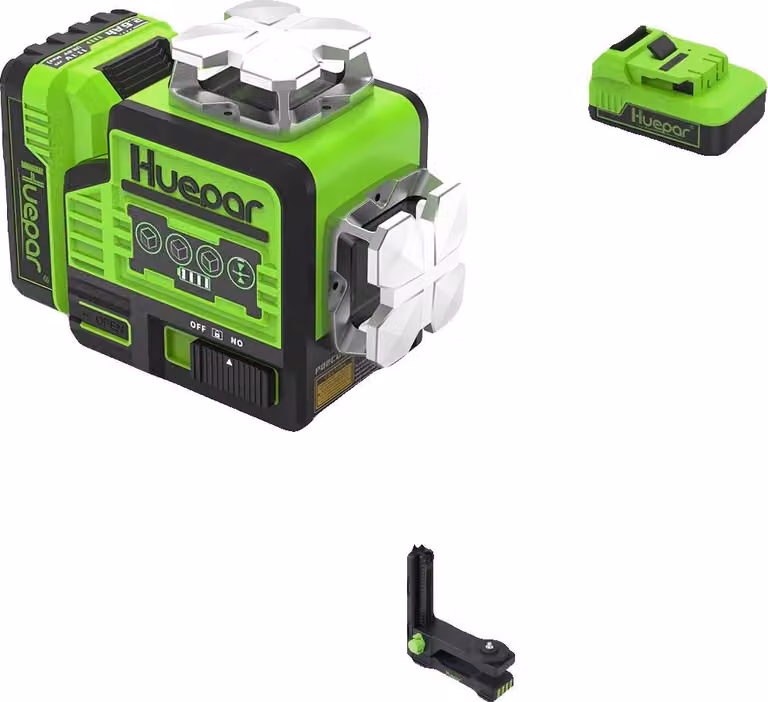 Livella laser, raggio verde, autolivellante, solo livella laser