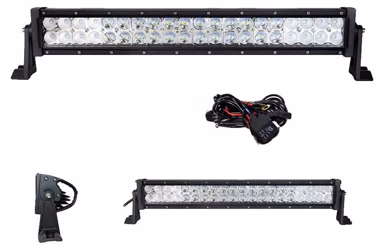 Striscia luminosa a LED, luminosità eccezionale, compatibilità versatile, 22 pollici in 3D con cavo