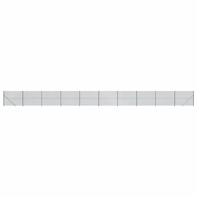 Recinzione a Rete con Flangia Verde 1,6x25 m