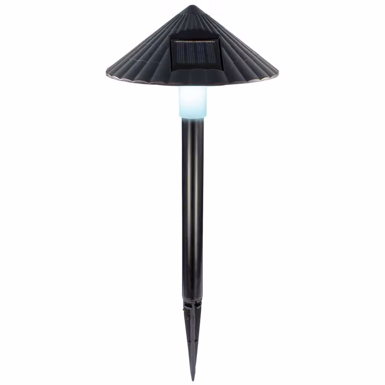Lampada da giardino a LED solare 15x15x38 cm ED-247650
