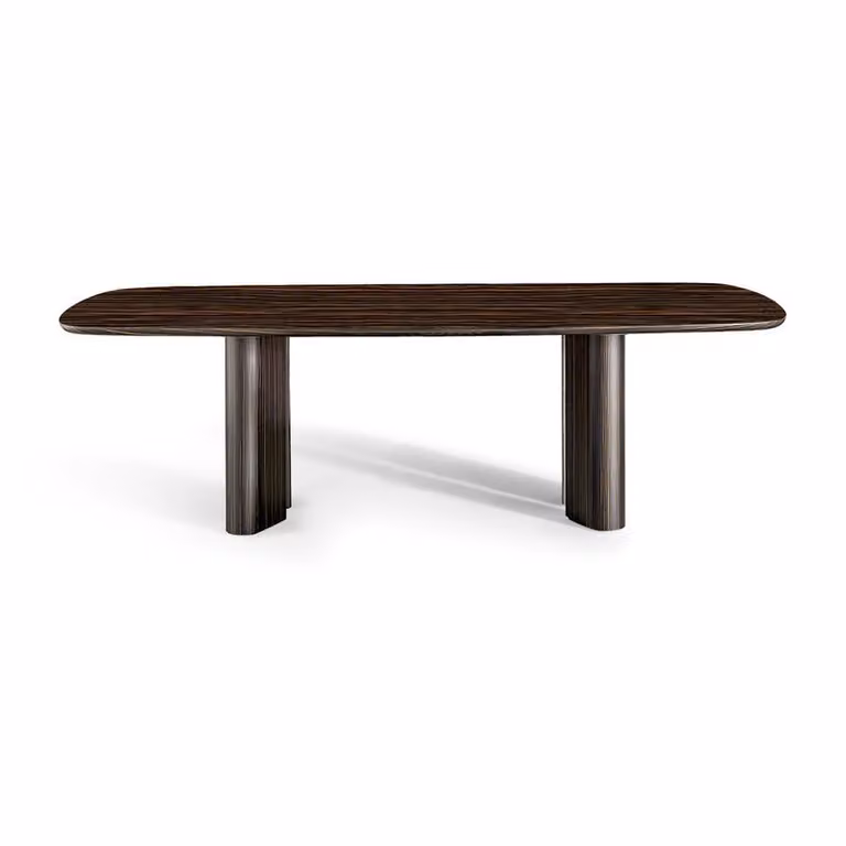 Tavolo Geometric Table Wood Mono Material Bonaldo