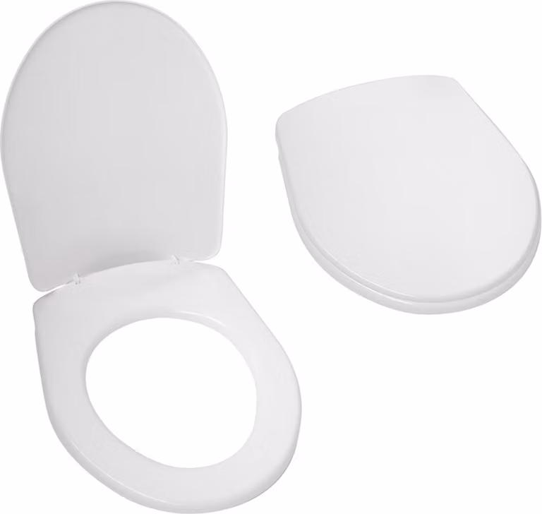 Piastra WC P-3556 antibatterica bianca