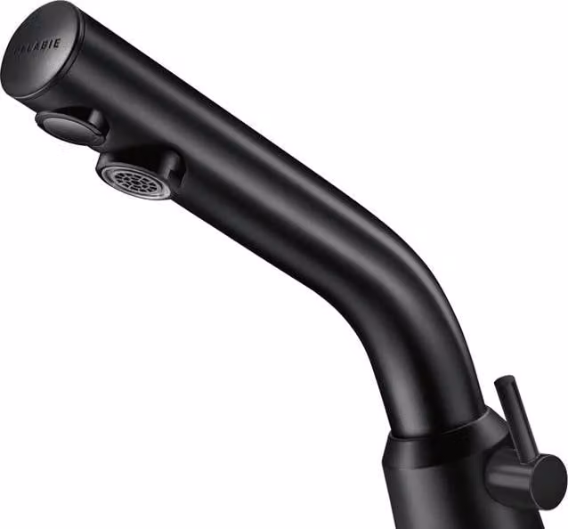 Delabie WT-MBatt. BINOPTIC MIX G3/8B nero opaco Funzionamento a rete 230/12V