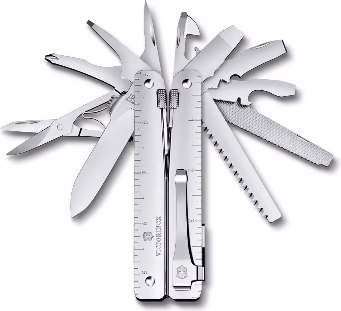 Victorinox Swiss Tool MX Clip 3.0327.MKB1 Multitool argento