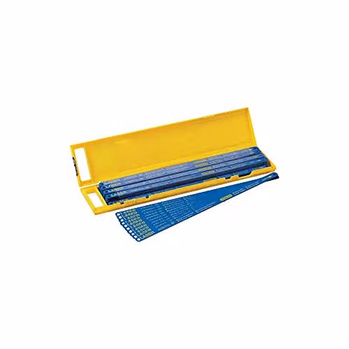 STANLEY 2-15-558 Confezione 5 lame di ricambio per seghetto metallo, lunghezza mm 300