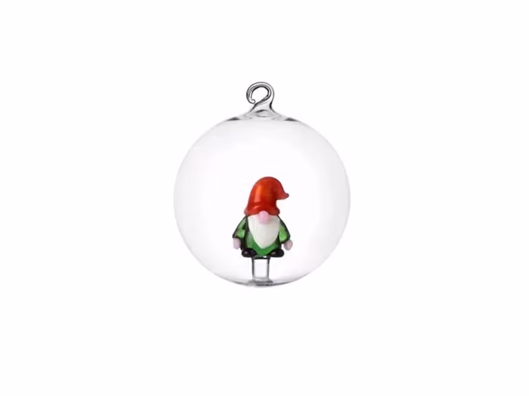 Christmas Tales - Palla di Natale Gnomo - Set da 2
