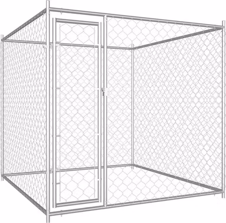 The Living Store Outdoor-Hundezwinger 193x193x185 cm