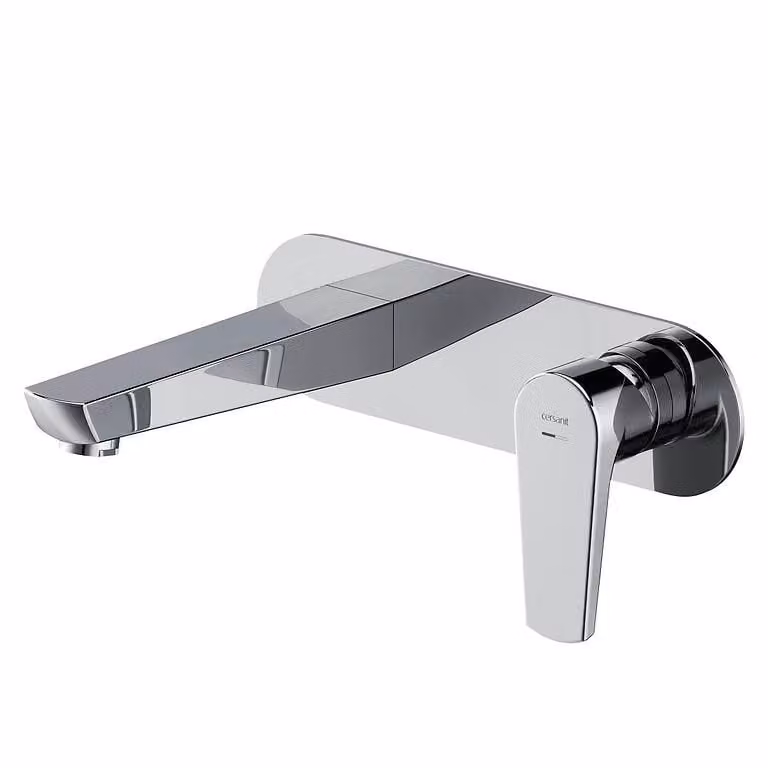 Miscelatore per lavabo MODUO con leva, incl. corpo di montaggio, cromo (S951-337)