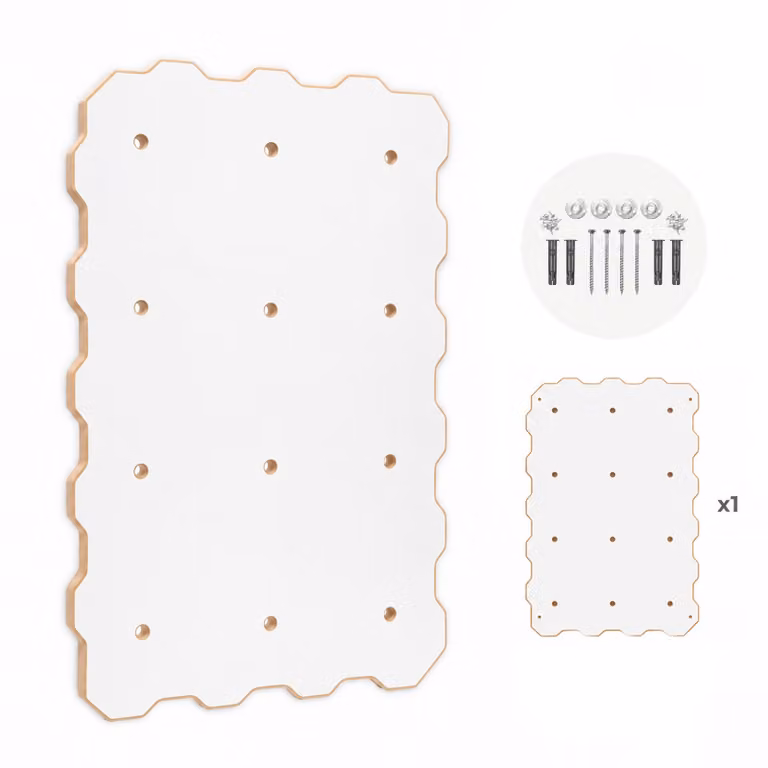 MAMOI® Parete da arrampicata per bambini, Telaio in legno per bambini, Attrezzatura da gioco con prese per bambini, Telaio montessoriano per neonati e