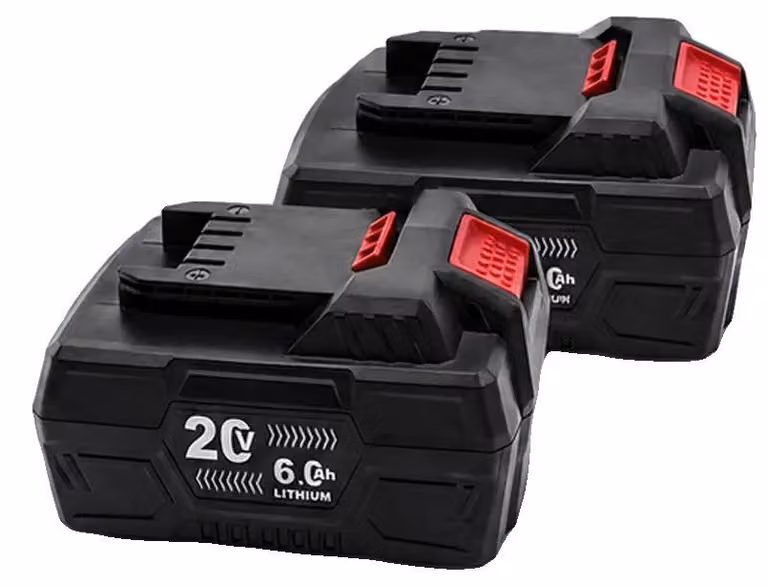 Batterie di ricambio, capacità 6000mAh, compatibili con gli utensili Parkside da 20V, 20V 6.0AH - 2 pezzi
