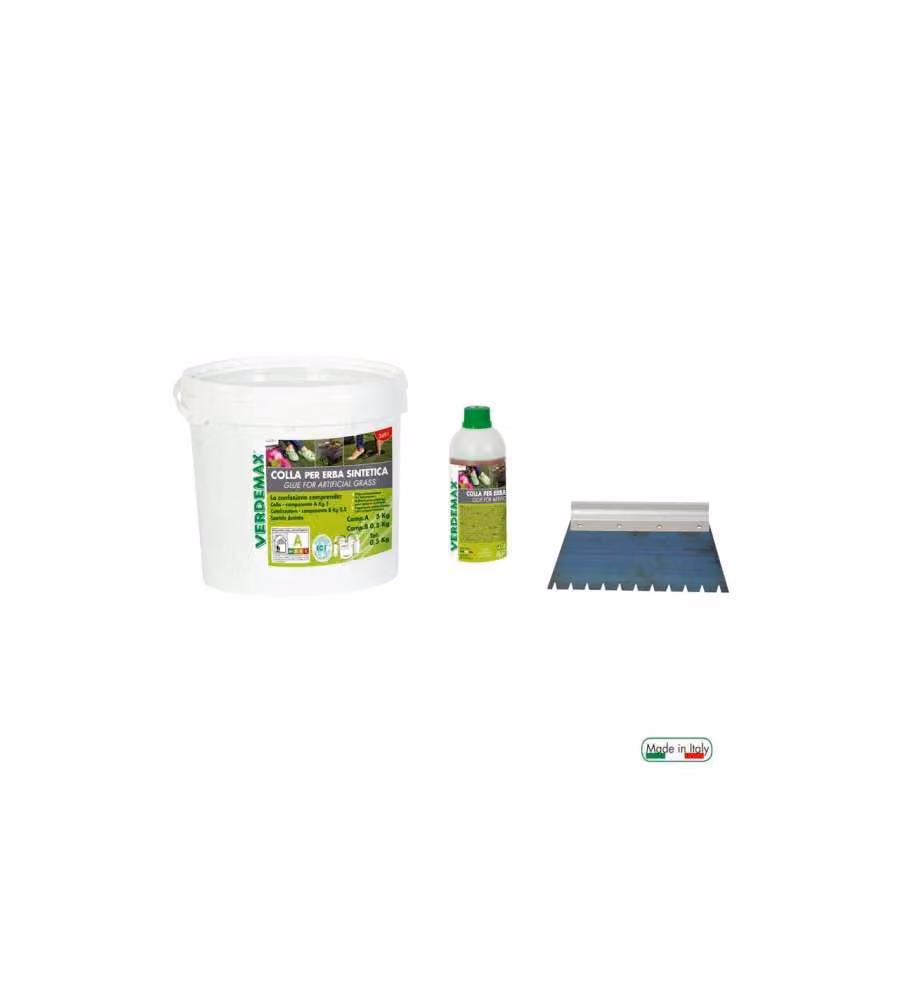 Verdemax Colla Poliuretanica per Prati Sintetici - 5,5 kg