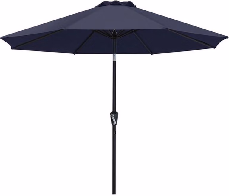 Azomor: elegante ombrellone da giardino con copertura impermeabile e sistema di inclinazione, 230 cm