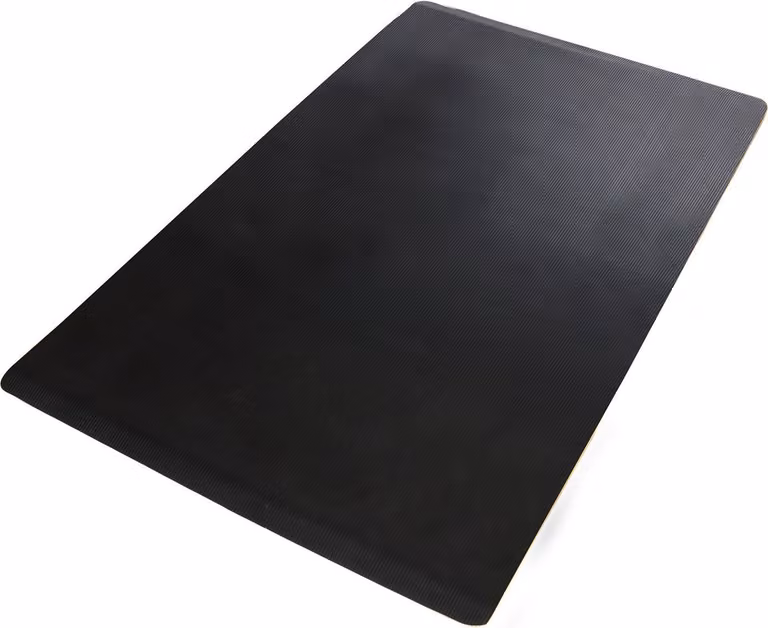 Tappeto antifatica Softer-Work-Mat a coste nero 60x200 cm