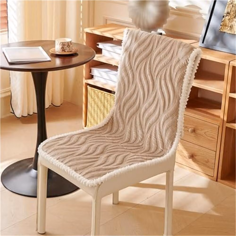 Copertura in velluto per sedie da pranzo, per comfort ed eleganza