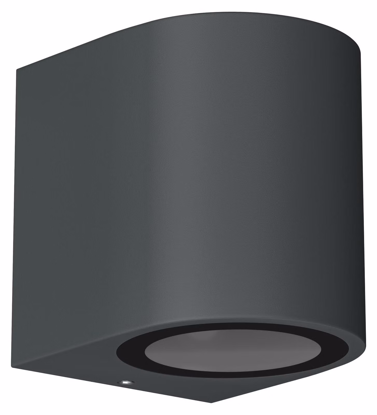 Lampada da parete ALSE per esterni, modello IP54, faretto a incasso, colore grigio antracite opaco, forma rotonda, attacco GU10